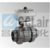 Q611F,Q661F，氣動(dòng)塑料球閥RPP,UPVC,PVDF