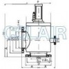 GDQ-J10(b)，GDQ-J16(b)，GDQ-J25(b)，GDQ-J32(b)，氣動活套法蘭擋板閥