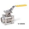 V-358S，承插焊三片式全徑球閥