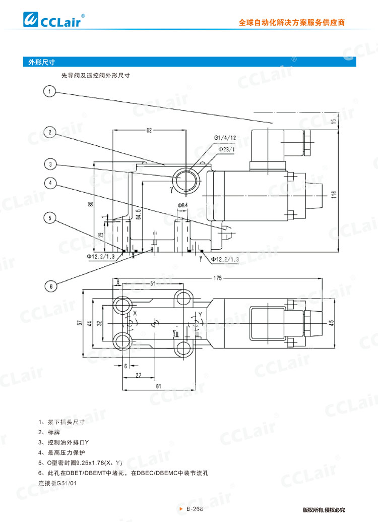 DBE、DBEM型先導(dǎo)式比例溢流閥-5