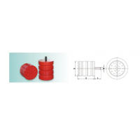 QS-HS1-600/740/940/1270/1480/1990/2540/3260/5200，QS-HS1-28/40/60/65/100/130/150/220/290/360/470，QS-HS1型聚氨酯緩沖器